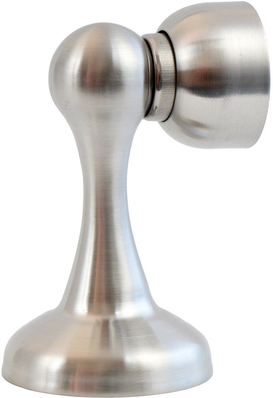 Magnetischer Türstopper Aus Edelstahl – Türfang Mit Montagezubehör – 1 Stück – 4,9 X 5,8 X 8,3 Cm