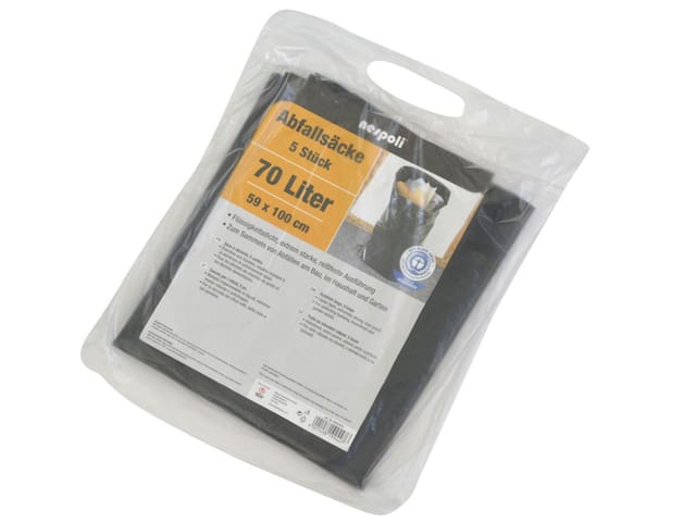 Bauschuttsäcke 70 l 5 Stück Mülleimer & Abfallbeutel