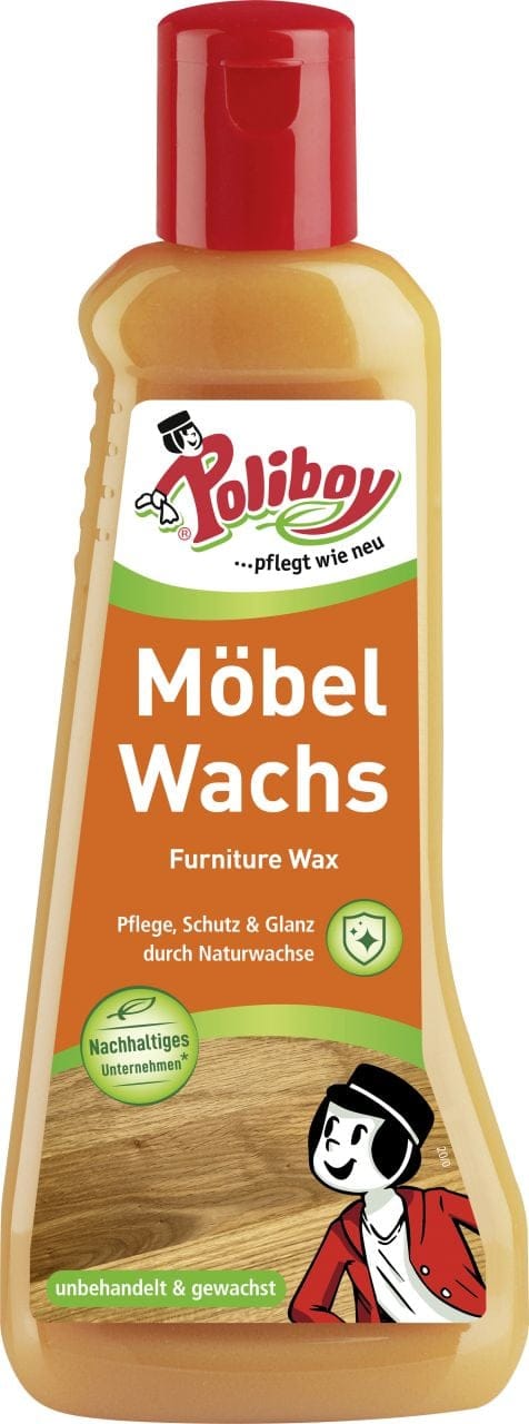 Möbelwachs 200 ml Holzreiniger & Pflege - Poliboy