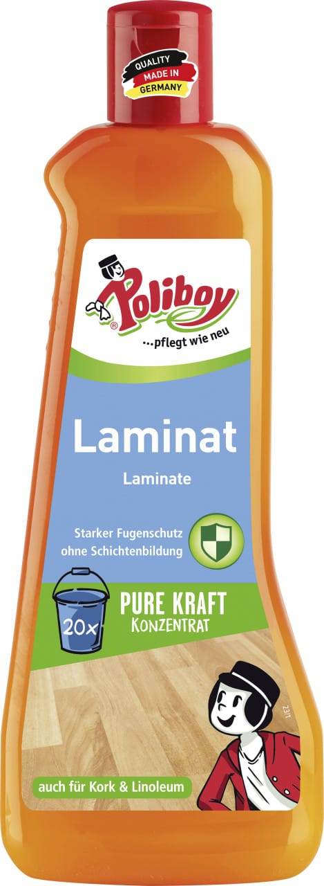 Laminatpflege 500 ml Holzreiniger & Pflege - Poliboy