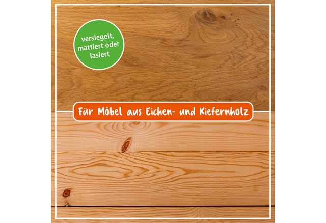 Eiche- und Kieferpflege 100 ml Holzreiniger & Pflege - Poliboy