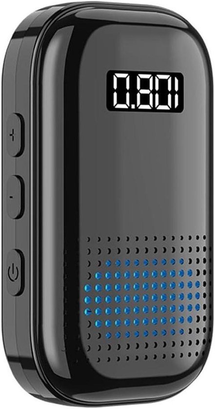 Bluetooth-empfänger – Kabelloser Audioadapter – Musikstreaming – Hi-fi-klangqualität – 1 Stück – Schwarz