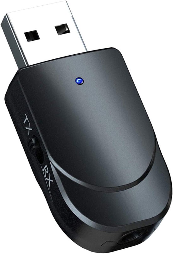 Bluetooth-adapter – Kabelloses Audio – Musikstreaming – 2-in-1-sender/empfänger – Mini-format – Schwarz