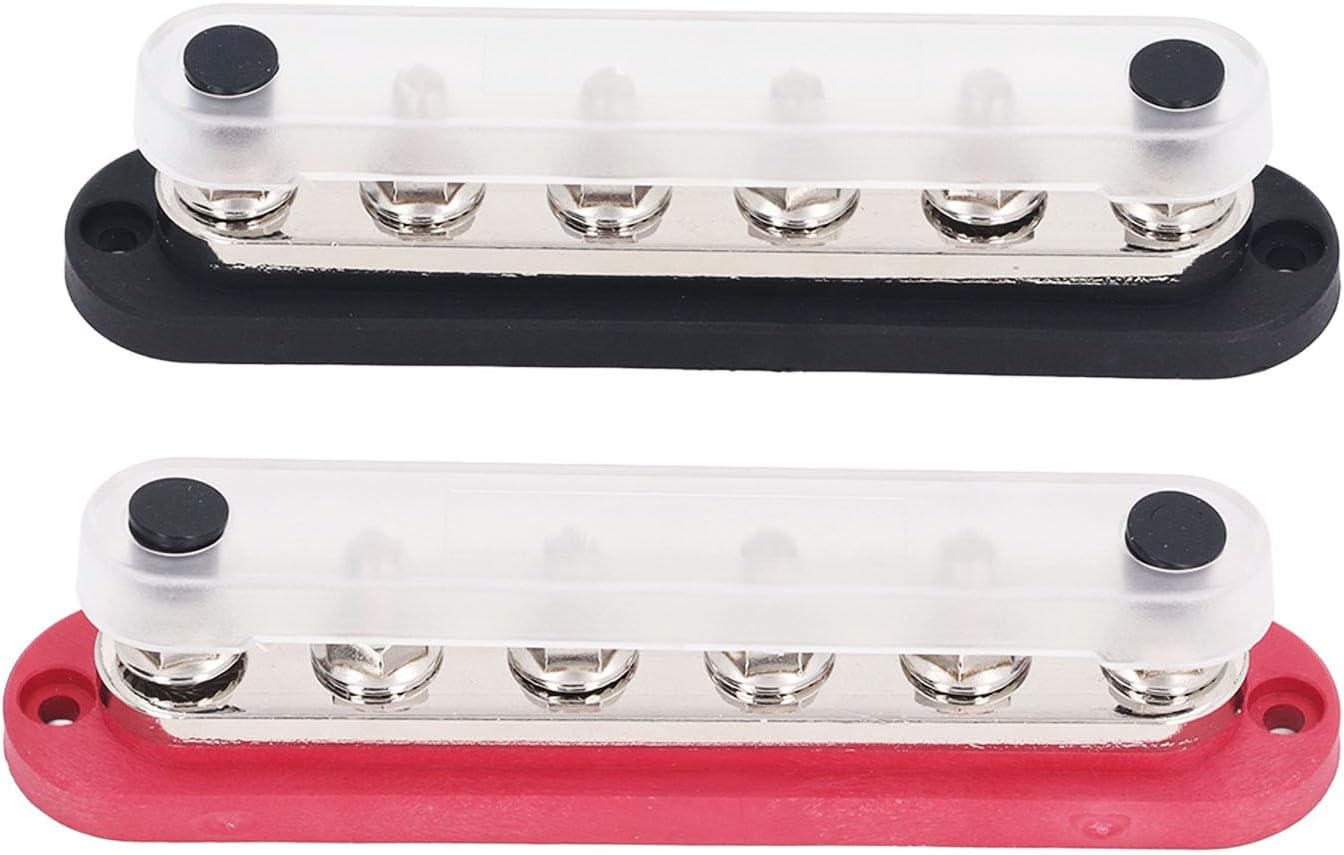 M8 Stromverteilungsmodul, 2er-pack, Busanschlussmodul, Mit Abdeckung