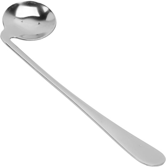 Ergonomisch Geformter, Gebogener Edelstahllöffel Bei Handzittern