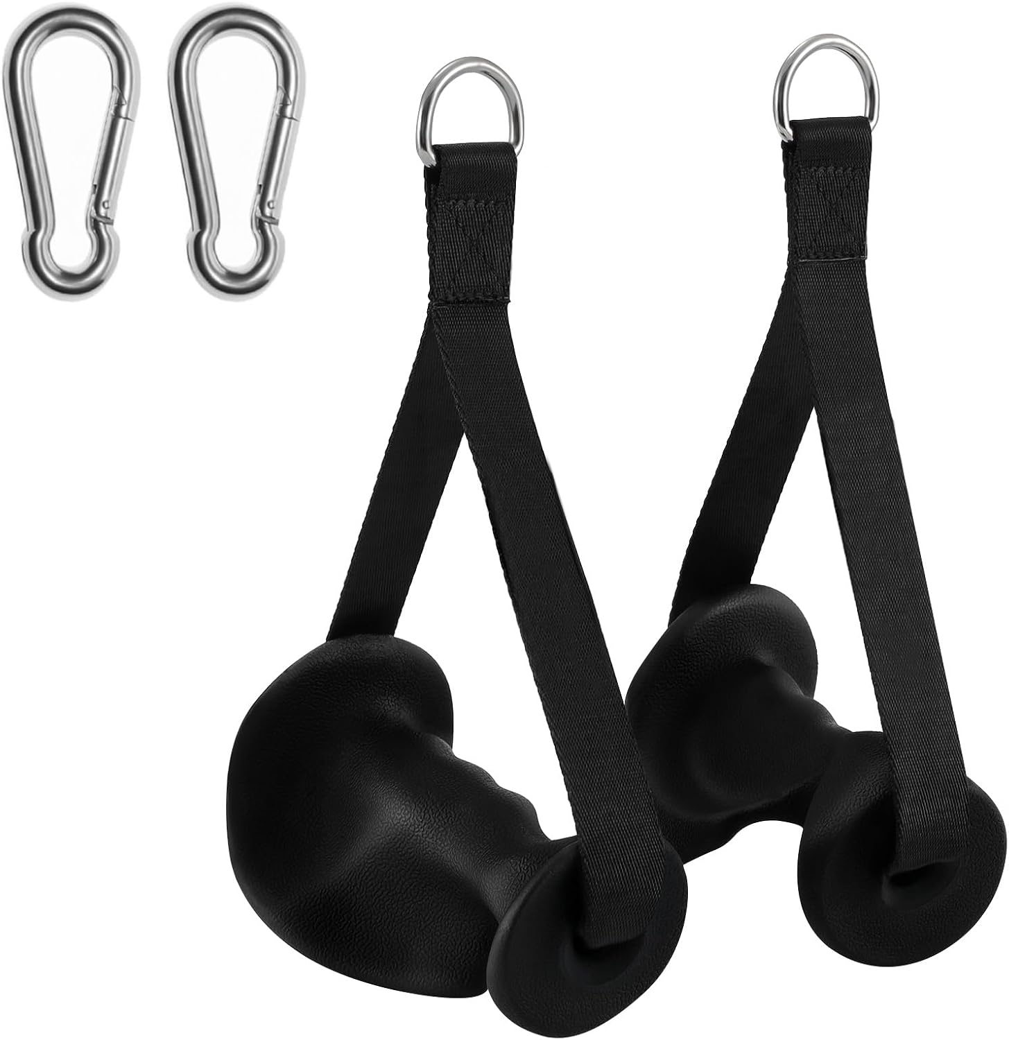 Ergonomische D-förmige Kabelgriffe – Rutschfestes Fitnesszubehör Für Kabelzugmaschinen Und Widerstandsbänder, Ideal Für Pilates Und Krafttraining