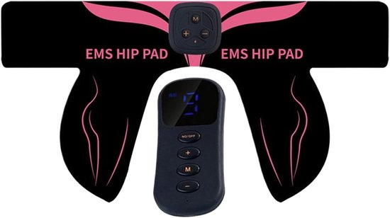 Gesäßtrainer – 6 Einstellungen, 18 Stufen, Hüfttrainer, Elektronischer Muskelstimulator – Für Training Und Übungen Zu Hause, Im Fitnessstudio Und Bei Pilates
