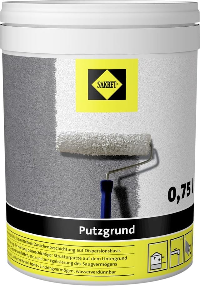 Putzgrund 0,75 l Grundierung & Imprägnierung - Sakret