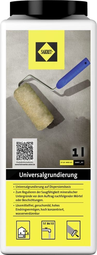 Universalgrundierung 1 l Grundierung & Imprägnierung - Sakret