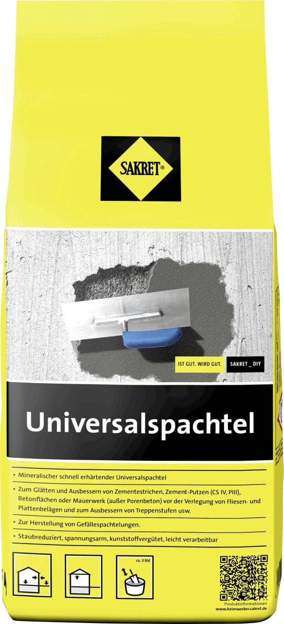 Universalspachtel 5 kg Spachtelmassen - Sakret