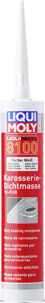Liqui Moly Liquimate Karosseriedichtstoff 8100 1K-Pur weiß 300 ml Kleber