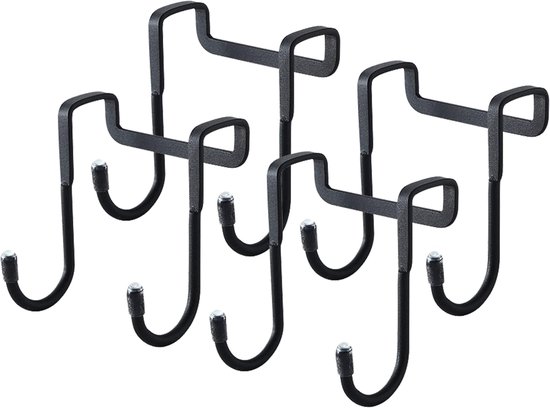 Hintertürhaken – 4er-pack – Doppelhaken Aus Edelstahl – Kein Bohren Erforderlich – Kleiderstange Für Bad, Küche Und Büro