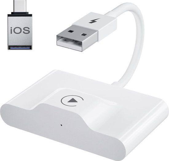 Kabelloser Carplay-adapter Für Ios – Kabelgebundenes Carplay Zu Kabellosem Carplay