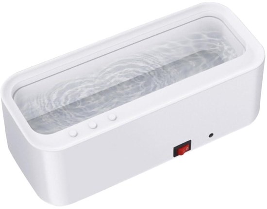 Ultraschallreiniger – Für Brillen – Schnelle Reinigung – Hohe Effizienz – 19 X 8 X 7,4 Cm – Weiß