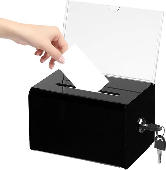 Abschließbare Spardose Mit Schlüssel – Geldsparlösung (16 × 10 × 12 Cm) Für Diskrete Aufbewahrung Und Organisation