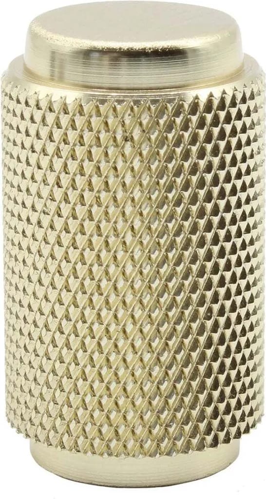 Zylindrische Möbelgriffe, Möbelknöpfe, Schrankgriffe, Schubladen-/türgriffe, Goldfarben, 10er-packung