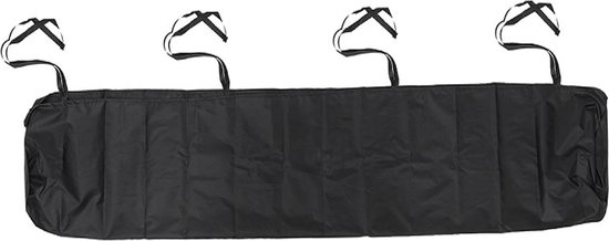 Einteilige Markisenabdeckung, Wasserdicht, Sonnenschutz, Winterlager Für Gärten, Terrassen Und Außenbereiche, 210d Oxford-gewebe, Schwarz, 3m
