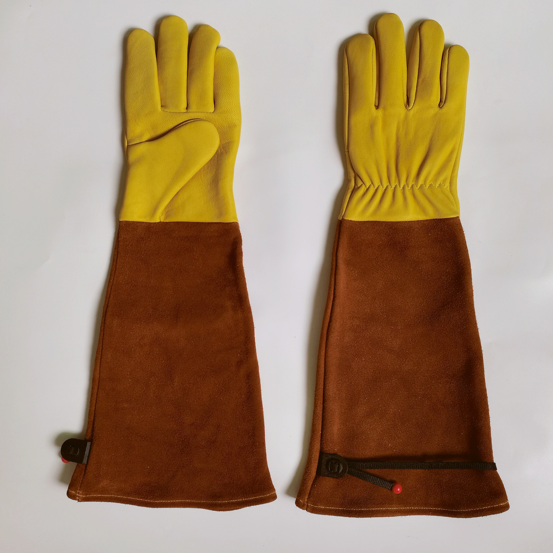 Gartenhandschuhe – Damen/herren – Lederarbeitshandschuhe – Gartengeräte – Schnittfeste Handschuhe – Handschuhe Gegen Dornige Rosen – Lange Gartengeräte – Damen