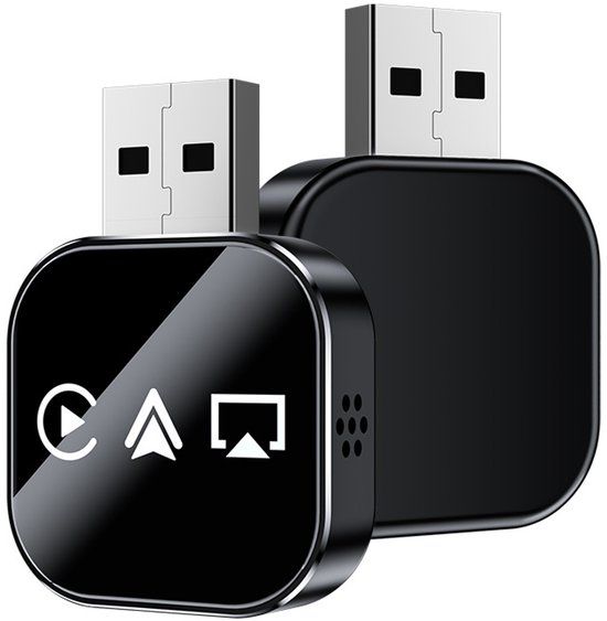 2026 Upgrade 3-in-1 Wireless Carplay Mirror Link Adapter Für Die Verbindung Von Smartphone Und Autobildschirm, Dual 2,4/5 Ghz Wi-fi, Kabelgebunden Zu Kabellos (geeignet Für Iphone, 1 Stück)