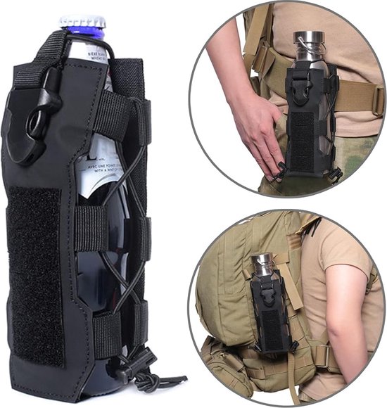 Wasserflaschentasche, Flaschenhalter, Aufbewahrungstasche Für Fahrradflaschen, Verstellbare Wasserflaschentasche Für Outdoor-aktivitäten Wie Wandern Und Camping, Grün