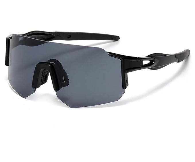 Fahrradbrillen, Sonnenbrillen, Winddichte Brillen Und Outdoor-sportbrillen – Schwarz
