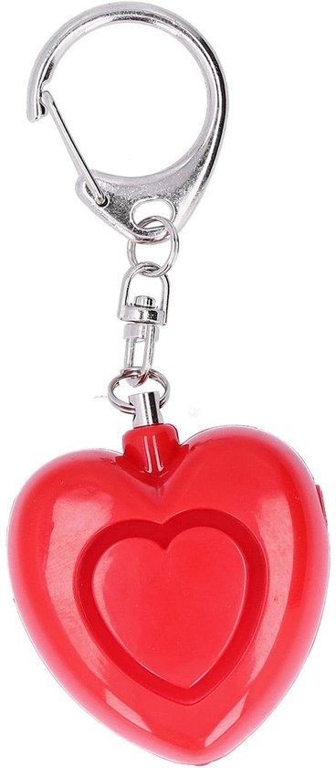 Dailygoody – Persönlicher Alarm – Selbstverteidigungsalarm – 130 Db Lautstärke – Rot – Sicherheitszubehör – Geeignet Für Frauen Und Kinder