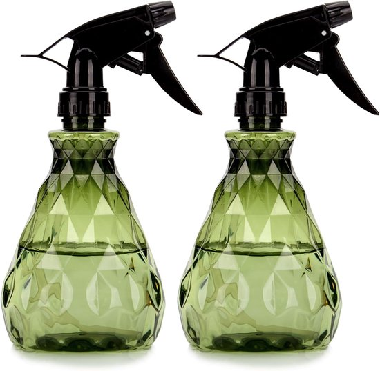 Pflanzensprüher-set, 2 Stück À 500 Ml – Verstellbare Sprühflaschen – Feiner Nebel Für Pflanzen Und Blumen – Garten Und Friseursalon – Für Gärtner Und Hobbygärtner