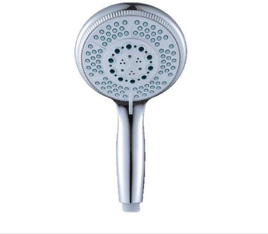 5-stufige Massageduschbrause Mit Hohem Wasserdruck Und Wassersparfunktion, Chrom-finish, Durchmesser 120 Mm. Einfache Installation Im Badezimmer Ohne