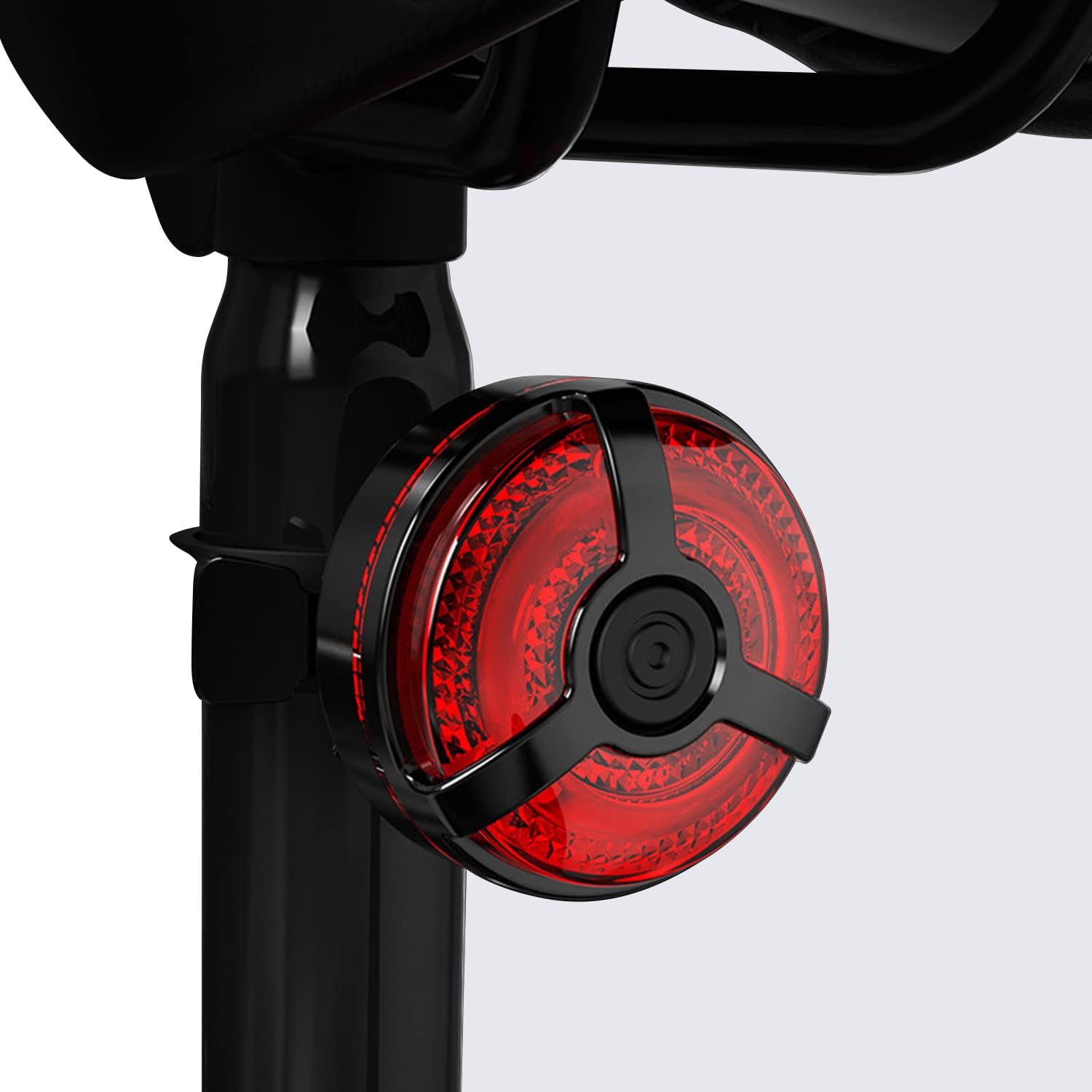 Sportliches Led-fahrradrücklicht Mit Usb-ladefunktion, 270°-ultraweitwinkel, Rotes Hochleistungslicht, Wasserdicht, Für Helme Und Rucksäcke, Sicherheitswarnung, 5 Modi