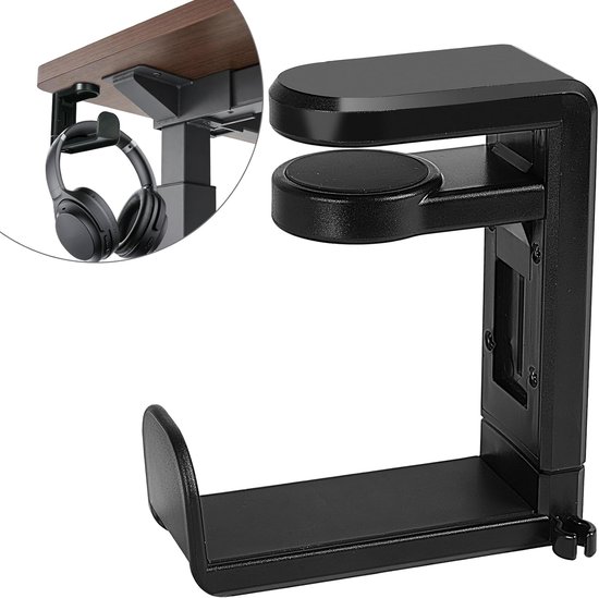 Einzelteile Selbstklebender Kopfhörerhalterungshaken, Universeller Wandhalter Für Die Untertischmontage Zur Befestigung Von Gaming-headsets Und Controllern