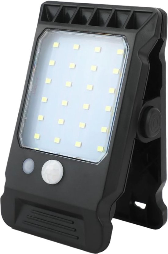 Solarleuchten Für Den Außenbereich Mit Klemme – Solarbetriebene Leds Mit Bewegungsmelder – Wasserdichte Stimmungsbeleuchtung – Für Wand, Garage, Sonnenschirm (3)
