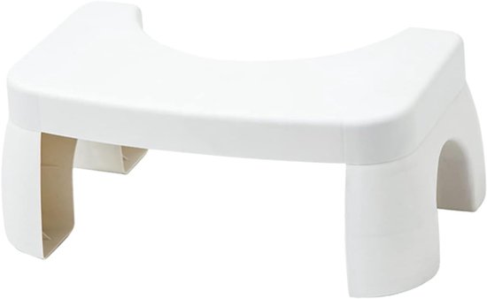 Toilettenhocker Mit Fußstütze – Rutschfeste Toilettenhilfe Für Erwachsene – Kunststoff – Optimale Hocke-position Für Eine Gesunde Darmtätigkeit