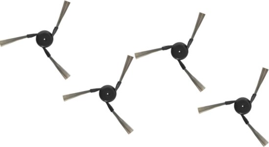 4 Staubsaugerzubehörteile - Für Dreame X40 Pro/x40 Ultra/l40 Ultra Staubsauger (4 Seitenbürsten)