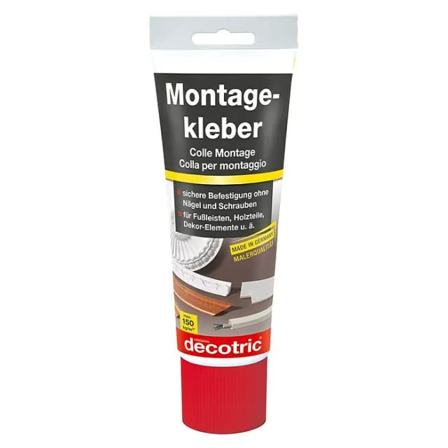Decotric - Montage- und Universalkleber 300 g, lösemittelfrei Montagekleber