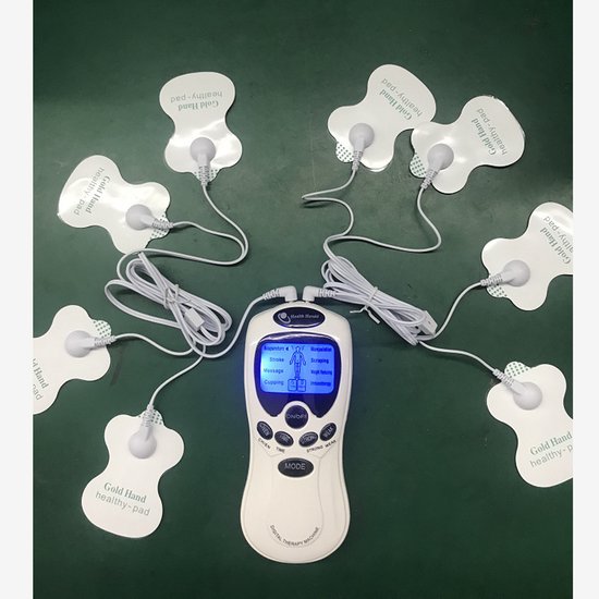 Dieses Digitale Massagegerät Ist Ein Vier-in-eins-gerät, Das Muskeln Durch Elektrische Stimulation Trainieren Und Gleichzeitig Eine Massagefunktion Besitzen Kann.
