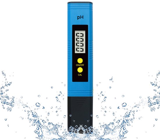 Digitales 4-in-1-wasserqualitäts-ph-messgerät Mit Hochpräzisem Lcd-display, Blau