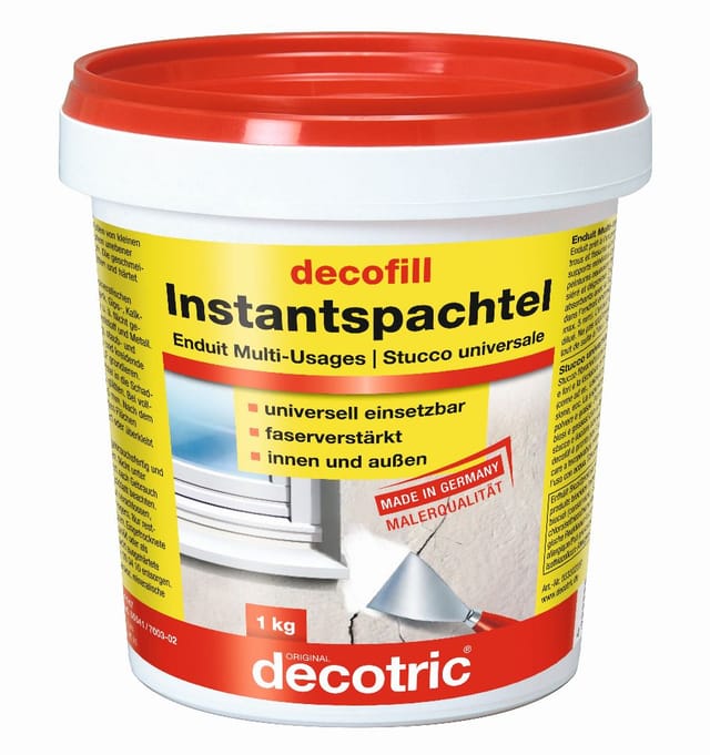 Decotric Decofill Instantspachtel 1 kg Fertigspachtel