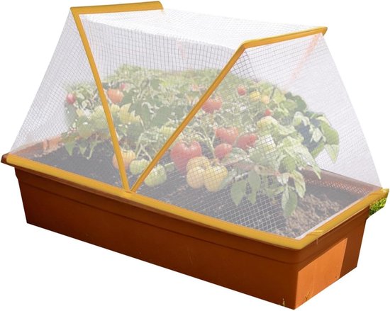 Faltbares Pflanzenschutzzelt & Gartenkuppelnetz (81 Cm) - Wiederverwendbarer Pflanzenschutz Aus Netzgewebe Für Obst, Beeren & Setzlinge