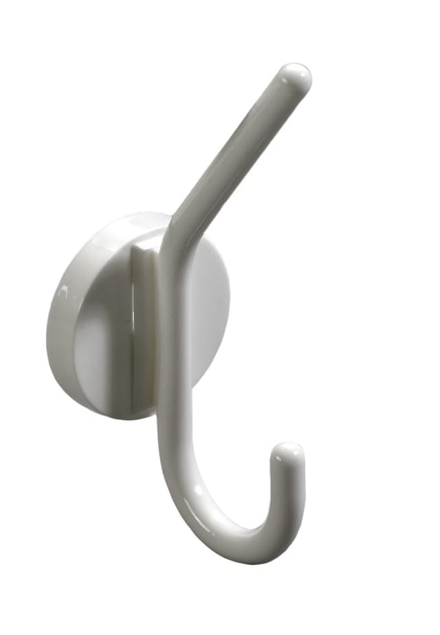 Hettich - Garderobenhaken 1 Haken 5,6 x 15,0 x 7,0 cm weiß Haken