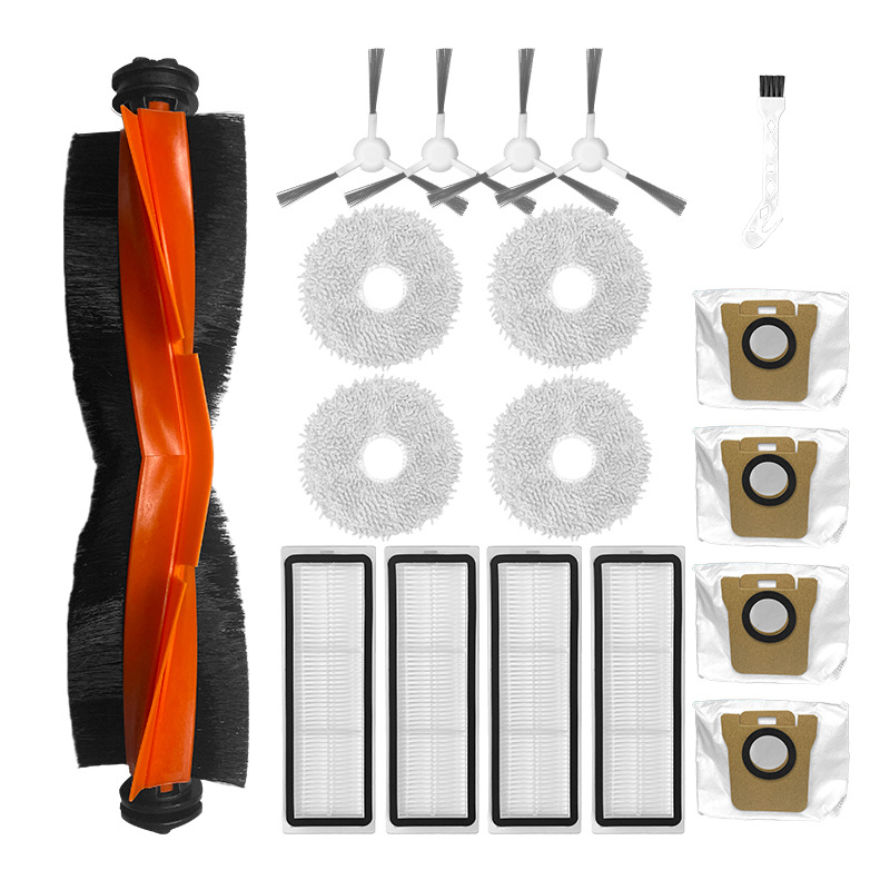 Passend Für Xiaomi X20+/x10+ Saugroboter-zubehör – Seitenbürste, Staubbehälter, Filter, Hauptbürste, Wischmopp, Staubbeutel