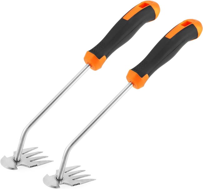 Ein Set Aus Zwei Tragbaren Unkrautbekämpfungsgeräten, Geeignet Für Gartenarbeit Und Manuelles Jäten.