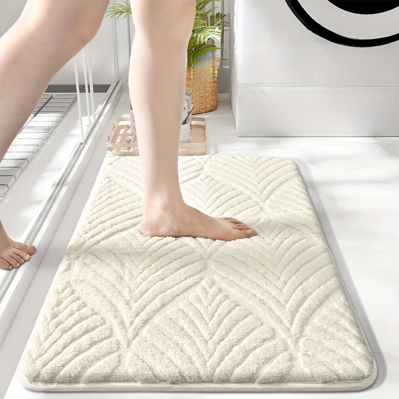 Badematte Mit Geometrischem Muster, Weicher, Rutschfester Mikrofaser-teppich Und Wc-deckel Für Schlafzimmer Und Küche