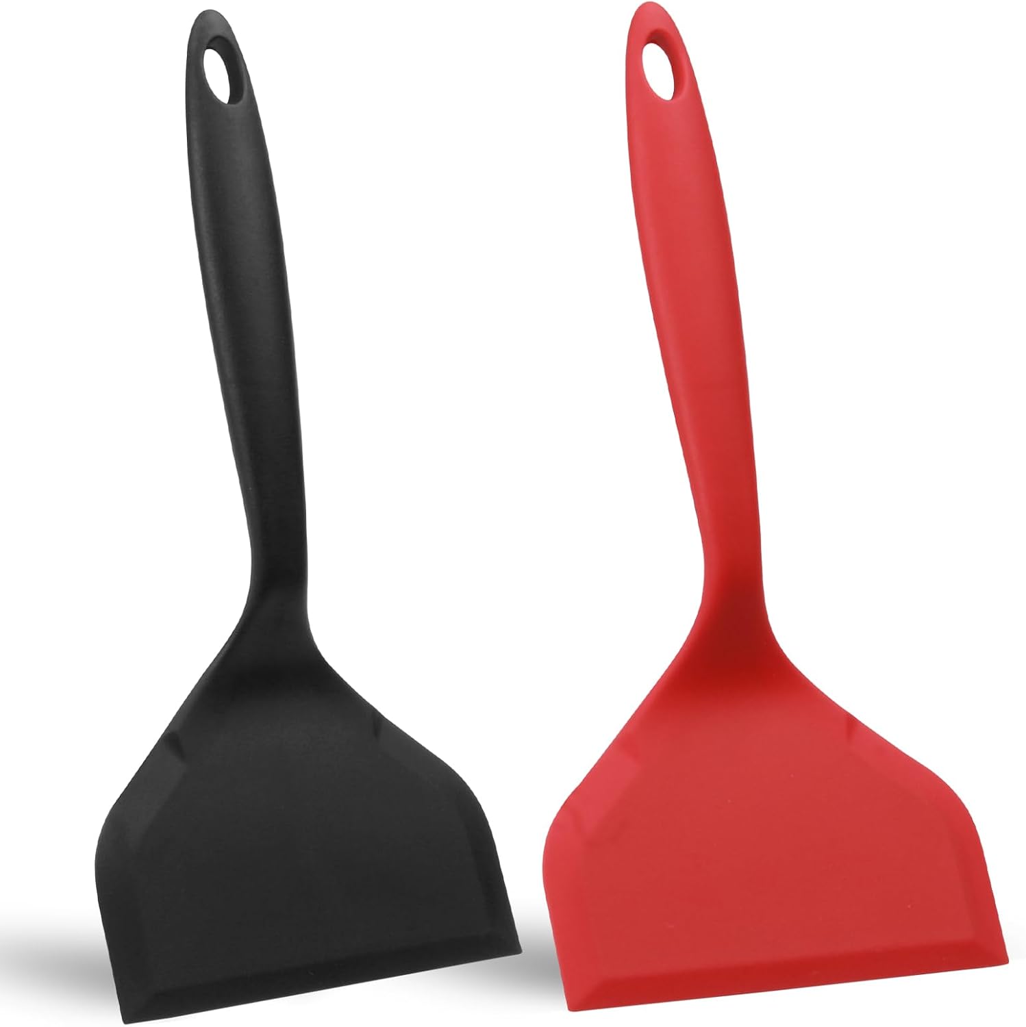 Silikonspatel, 25,5 X 12 Cm, Wok-spatel, Antihaftbeschichtet, Hitzebeständig, Zum Kochen Und Backen, Pfannkuchen, Eier