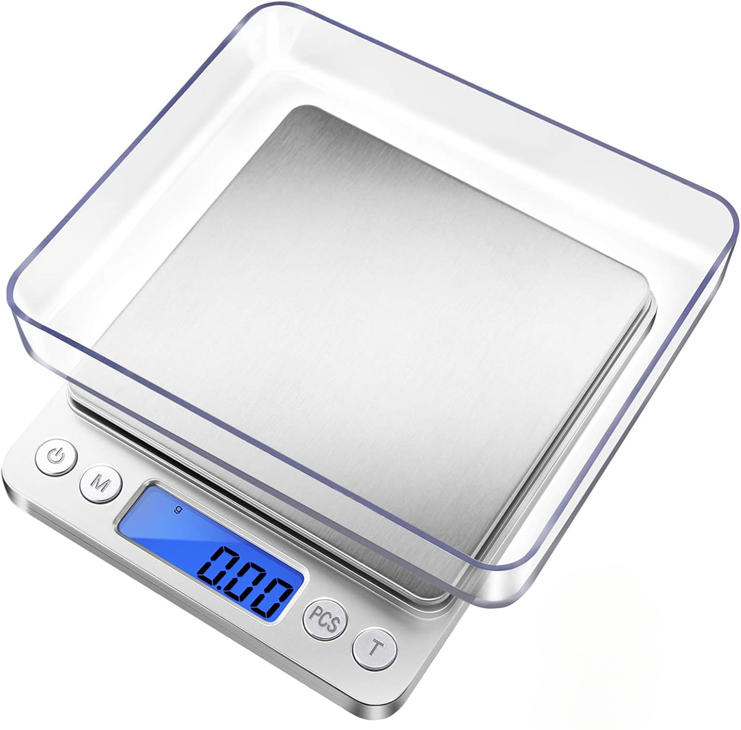 Digitale Grammwaage Mit Einer Genauigkeit Von 0,1 Gramm, Kleine Schmuckwaage Mit 500 Gramm.