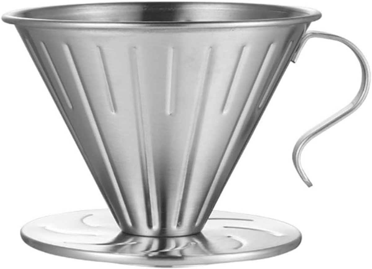 Edelstahl-filterbecher – Wiederverwendbarer Kaffeefilterhalter