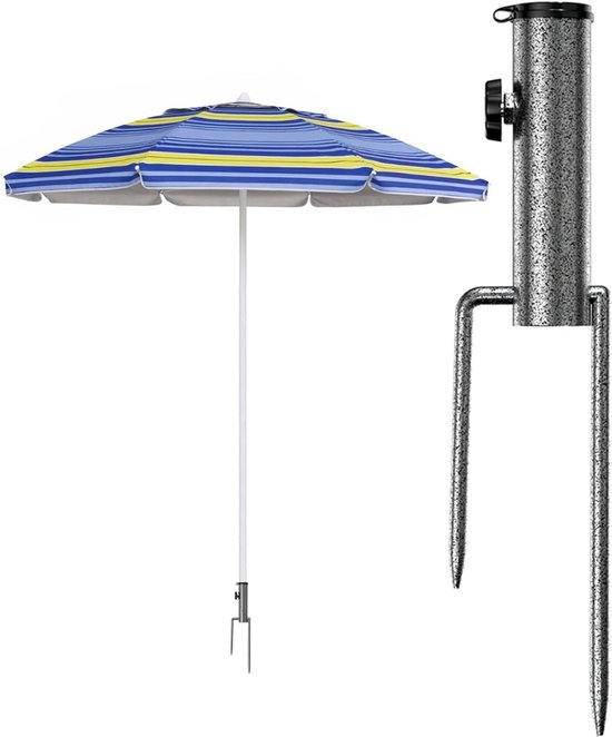Bodenmontierte Sonnenschirme, Verstellbare Veranker Für Rasenschirme