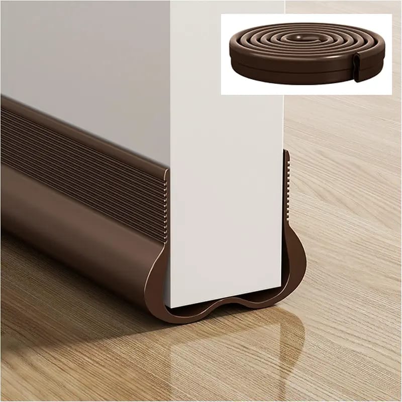 36 Zoll Lange Braune Tür- Und Fensterdichtungsstreifen (2er-pack) – Bodendichtung Zur Schalldämmung
