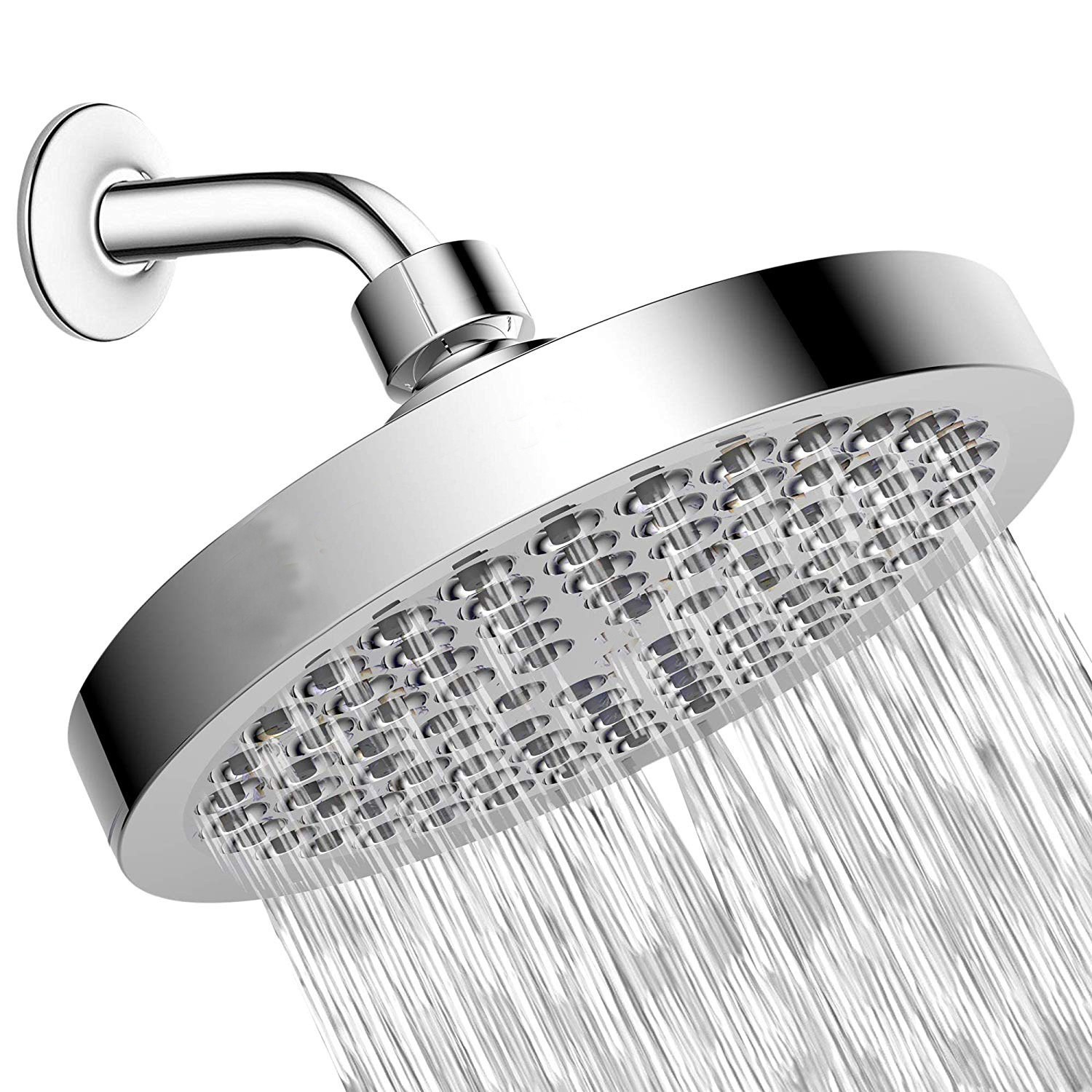 Duschkopf – Hochdruck-regendusche – Premium-qualität & Luxuriöses Design – Leicht Zu Reinigen – Verstellbarer Ersatz-badezimmerduschkopf (luxus – 15 Cm)
