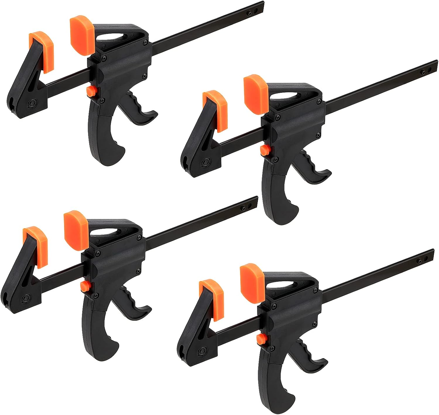 Packungen Mit 8-zoll-schnellspannzwingen, Verstellbaren Holzzwingen, Leichten Stangenzwingen Für Holzbearbeitung, Möbelmontage, Produktion, Maximale Spannkraft