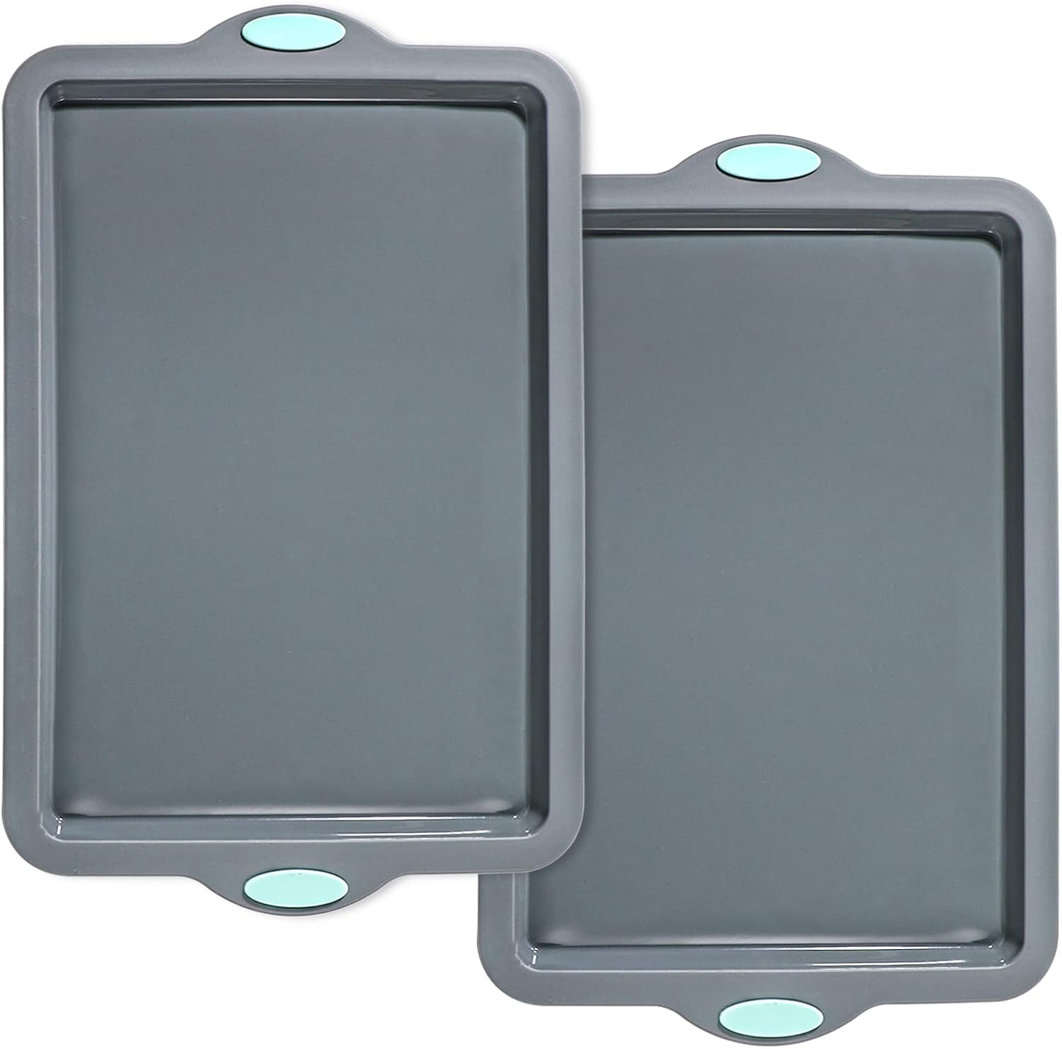 2 Silikon-backbleche – 35,5 Cm Rechteckige Backformen – Antihaft-backbleche Und Biskuitrollenformen – Geeignet Für Den Backofen